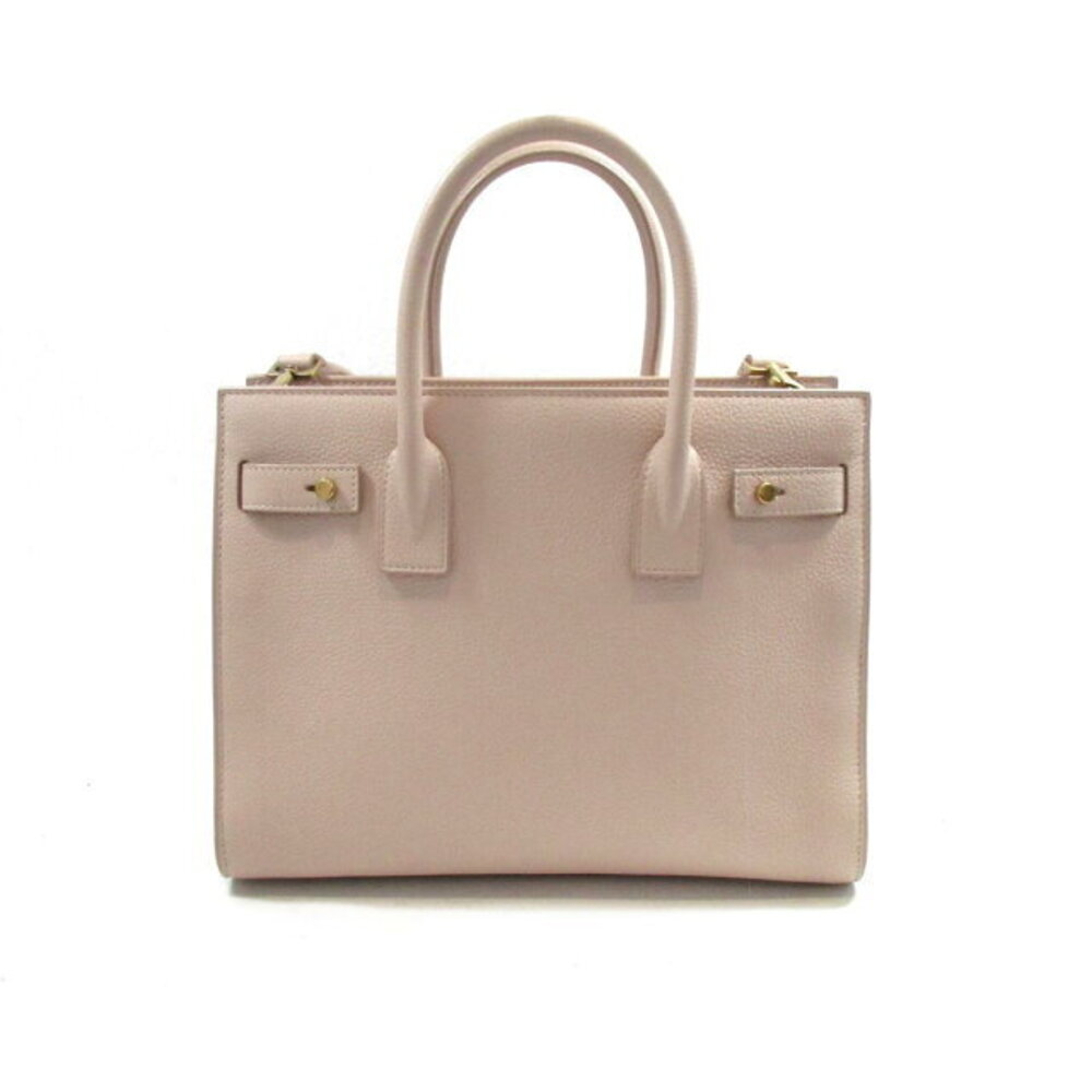 Saint Laurent Sac de Jour Shoulder Leather Pink Bag Handbag